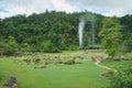 Fang Hot Spring in Chiang Mai, Thailand Royalty Free Stock Photo